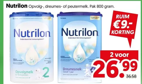 Opvolg-, dreumes- of peutermelk