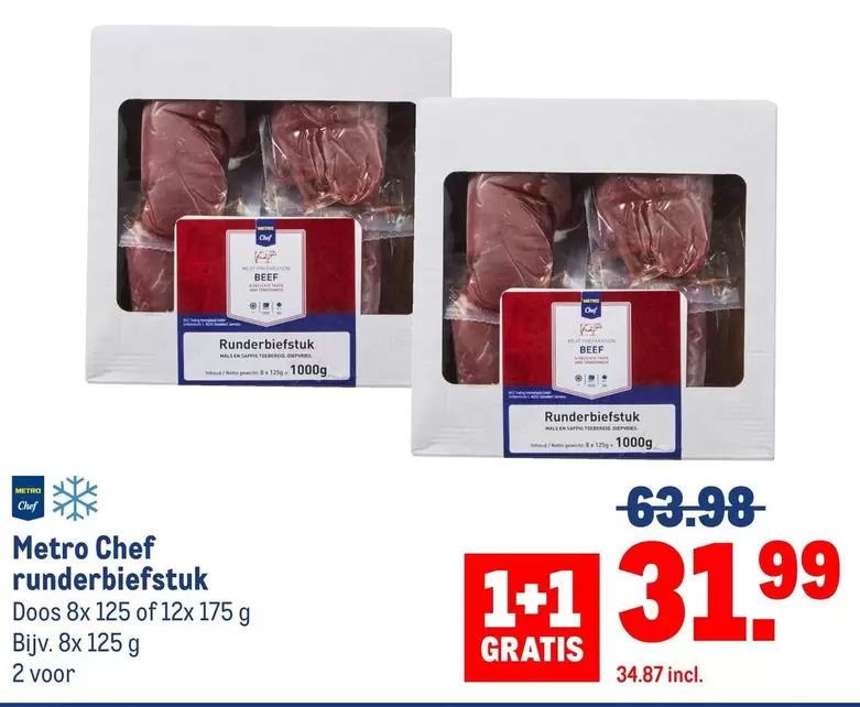 Chef - Runderbiefstuk