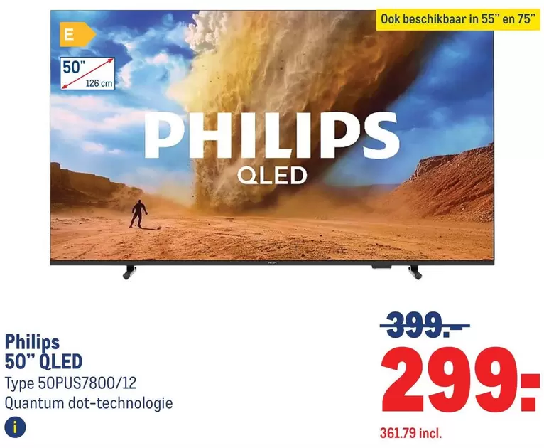 Philips - 50" QLED (50PUS7800/12)