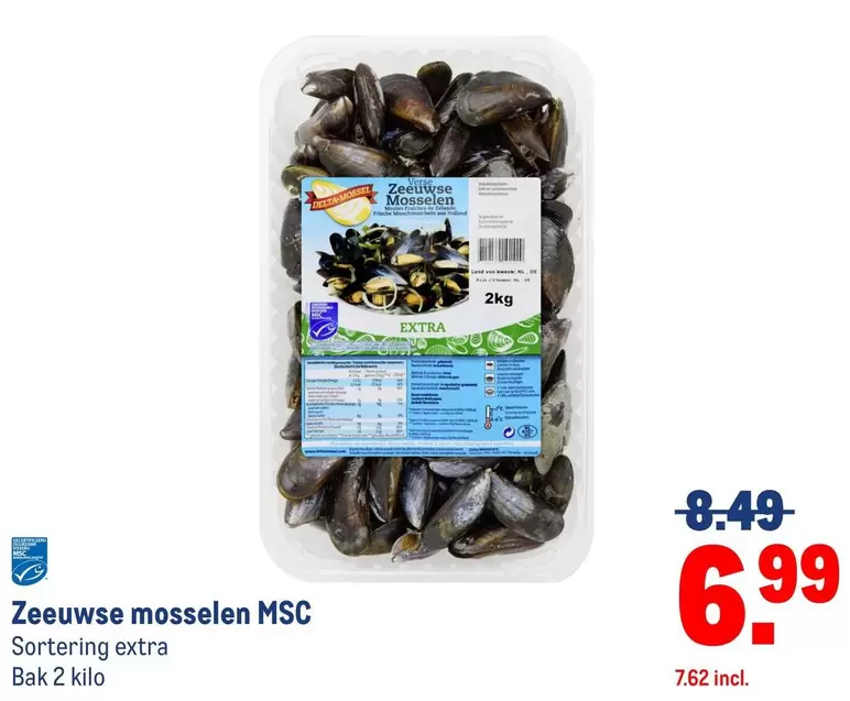 Delta - Zeeuwse mosselen MSC