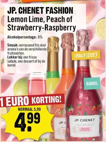 Fashion - JP. CHENET FASHION Lemon Lime, Peach of Strawberry-Raspberry