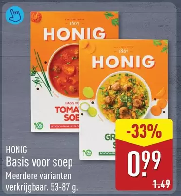Basis voor soep