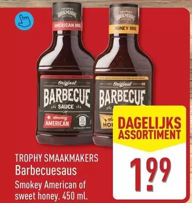 Honey - Barbecuesaus Smokey American of sweet honey