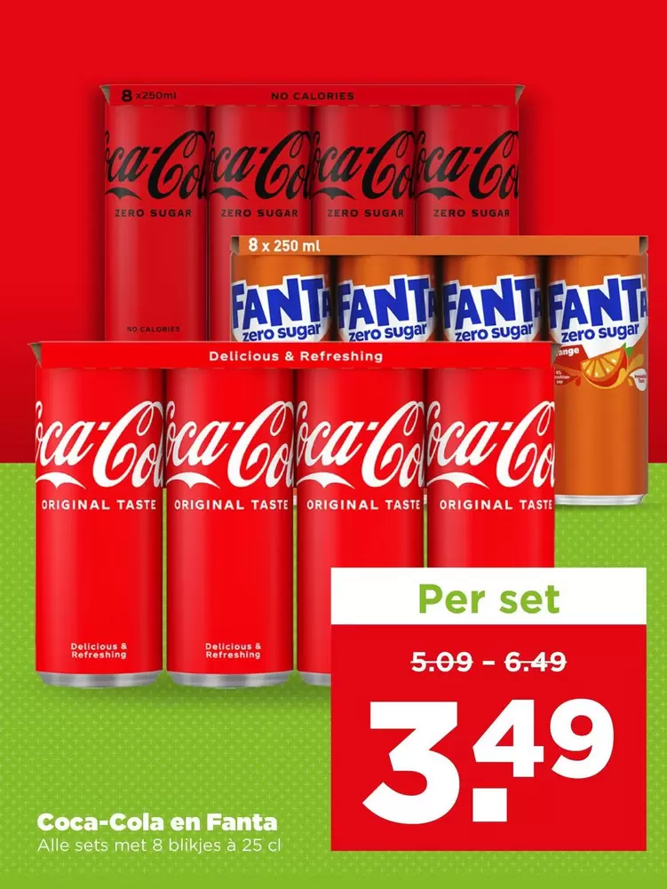 Coca-Cola -  en Fanta
