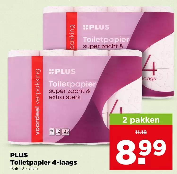 extra - Toiletpapier 4-laags