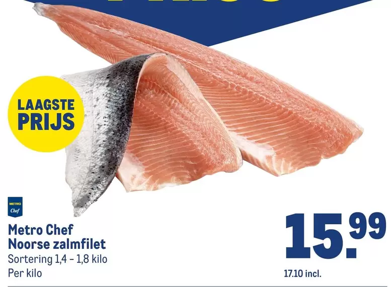 Chef - Noorse zalmfilet