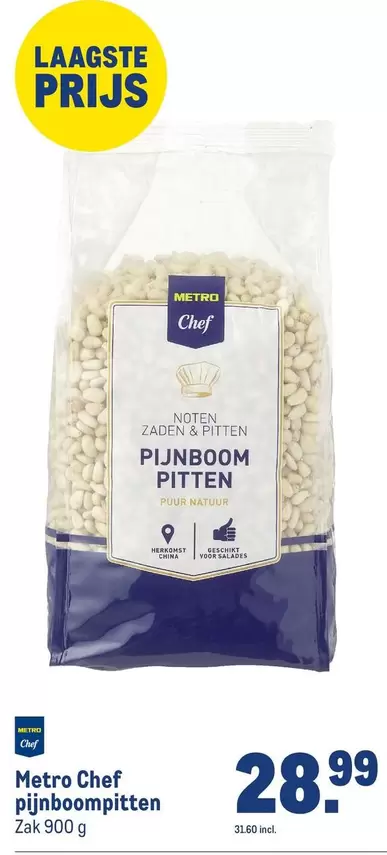 Chef - Pijnboompitten