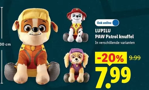 Paw Patrol - PAW Patrol knuffel