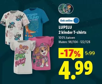Kinder - 2 kinder T-shirts