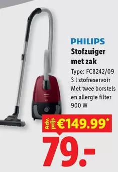 Philips - Stofzuiger met zak Type: FC8242/09