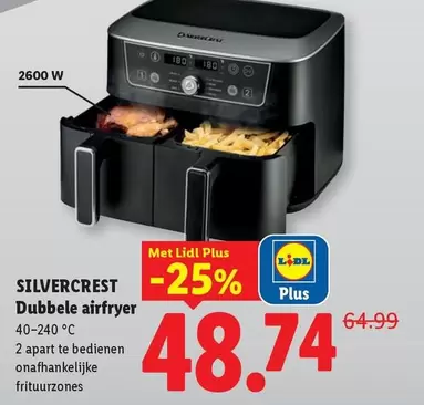 Dubbele airfryer