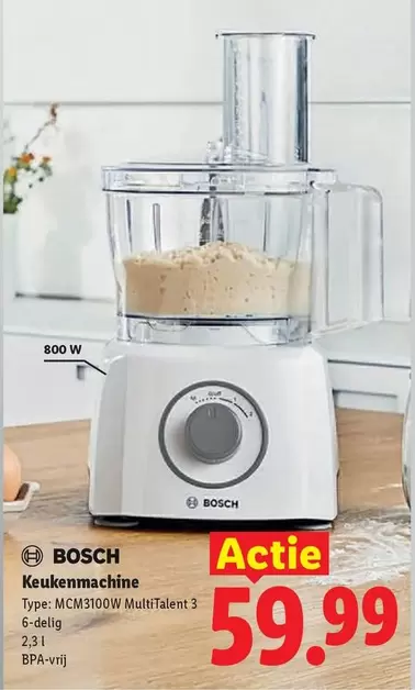 Bosch - Keukenmachine Type: MCM3100W MultiTalent 3