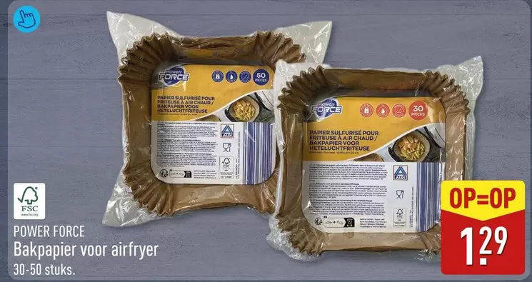 Bakpapier voor airfryer