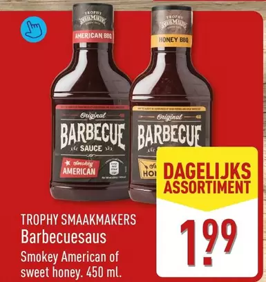 Honey - Barbecuesaus Smokey American of sweet honey