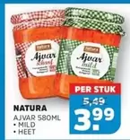 Natura - AJVAR 580ML