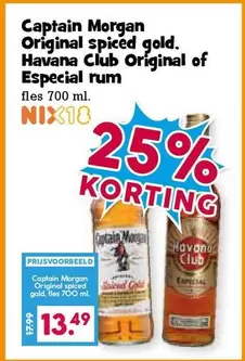 Club - Original spiced gold. Especial rum