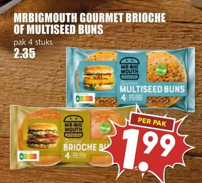 Gourmet - GOURMET BRIOCHE OF MULTISEED BUNS