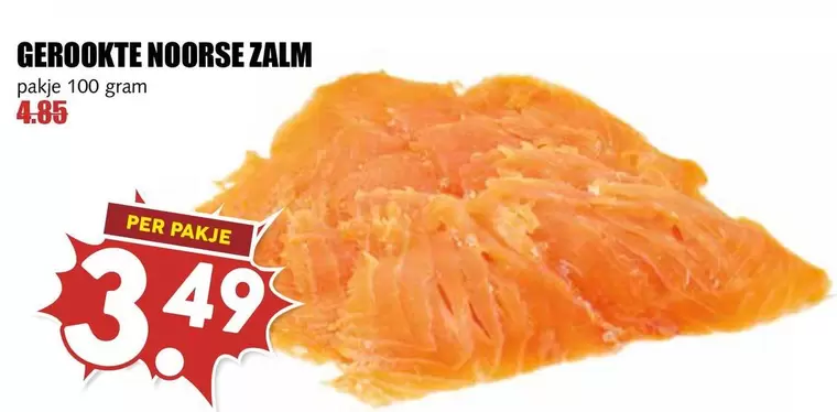GEROOKTE NOORSE ZALM