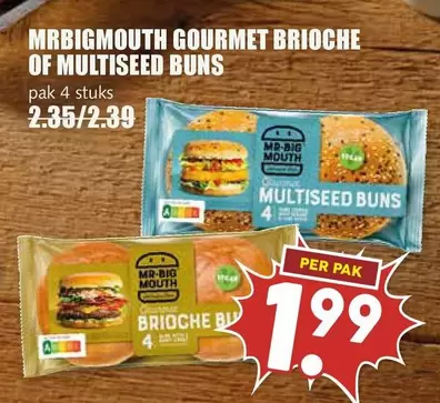 Gourmet - GOURMET BRIOCHE OF MULTISEED BUNS