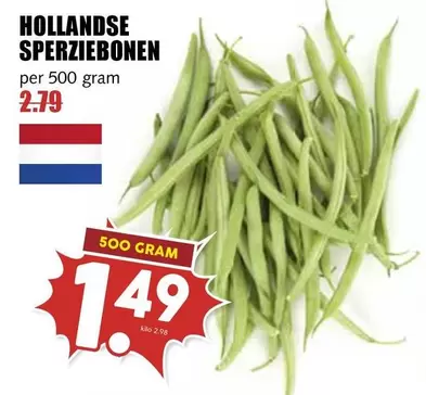 HOLLANDSE SPERZIEBONEN
