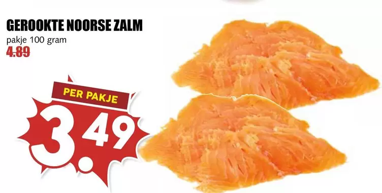 GEROOKTE NOORSE ZALM