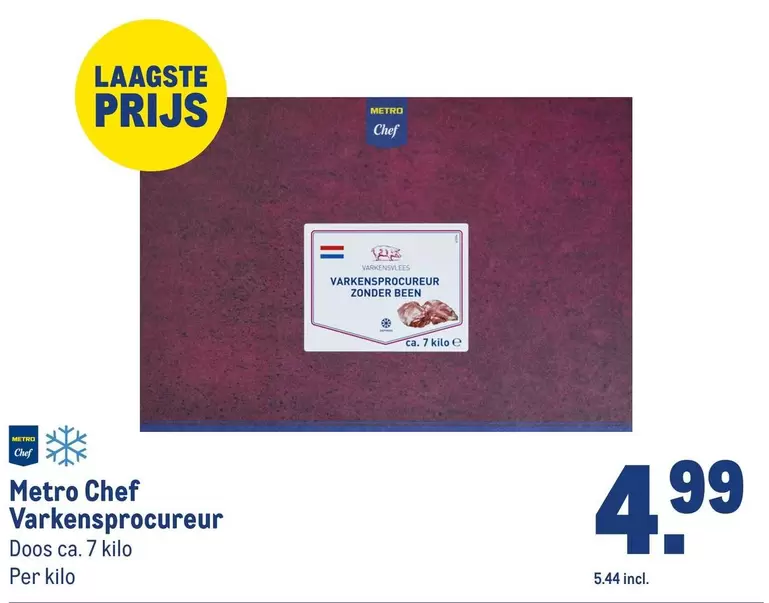 Chef - Varkensprocureur