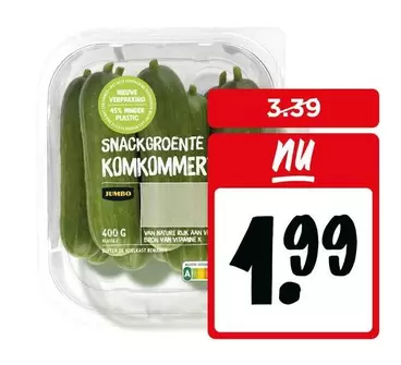 Jumbo - SNACKGROENTE KOMKOMMER