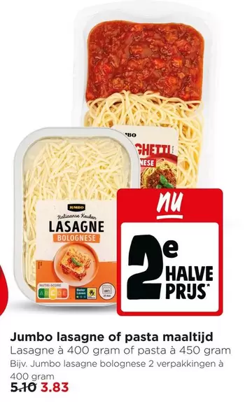 Jumbo -  lasagne of pasta maaltijd
