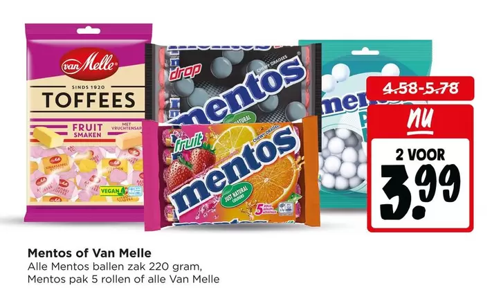 Citroen - Mentos or Van Melle