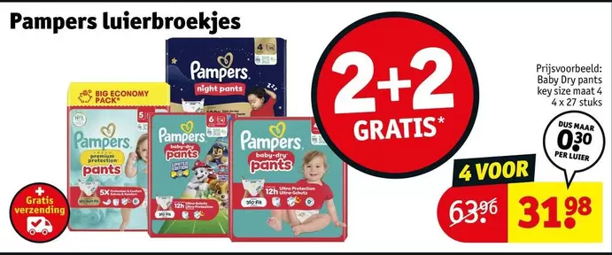 Pampers - Luierbroekjes