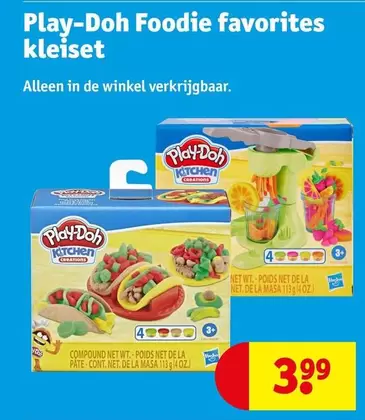 Play-Doh - Foodie favorites kleiset