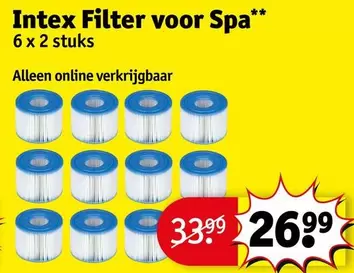 Intex - Filter voor Spa