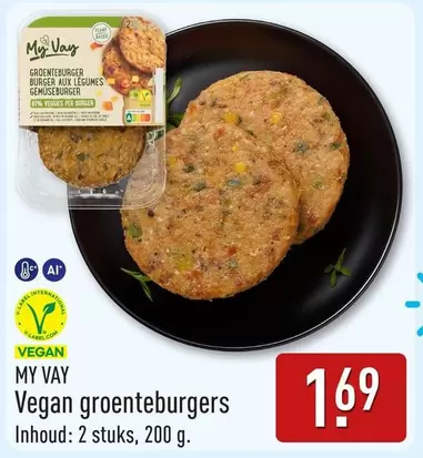 plant - Vegan groenteburgers