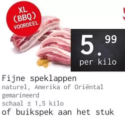 Fijne speklappen