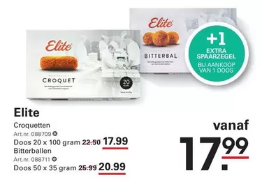 Elite - Croquetten, Bitterballen