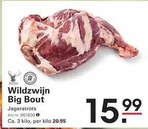 Big - Wildzwijn Bout Jagerstrots Art.nr. 001830
