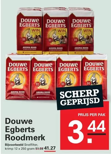 Douwe Egberts - Roodmerk