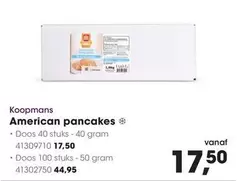 Koopmans - American pancakes