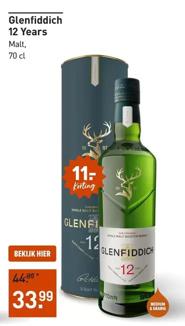 glenfiddich - Glenfiddich 12 Years Malt