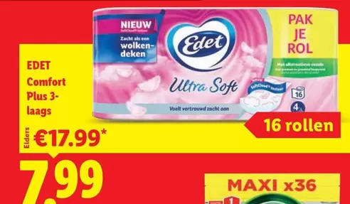 Comfort - Ultra Soft toilet paper