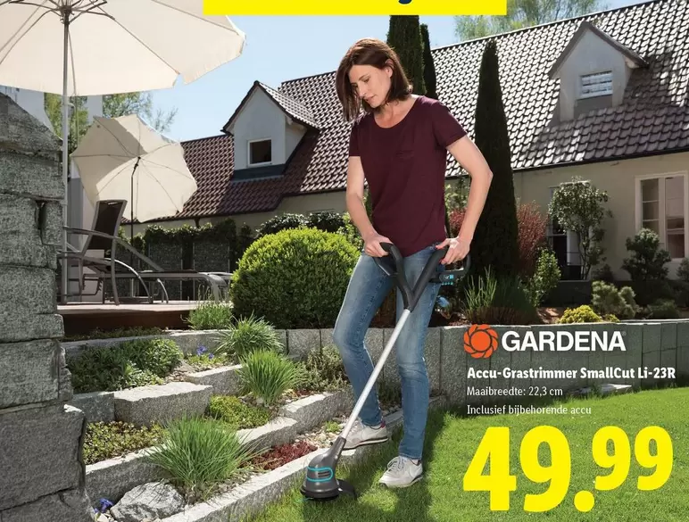 Gardena - Accu-Grasstrimmer SmallCut Li-23R