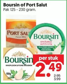 Boursin or Port Salut