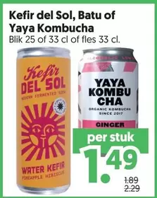 Sol - Kefir del , Batu of Yaya Kombucha
