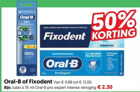 Oral-B -  Pro Expert Intense Reiniging Tube