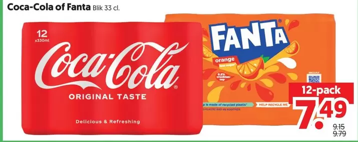 Coca-Cola -  or Fanta