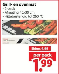 Grill- en ovenmat