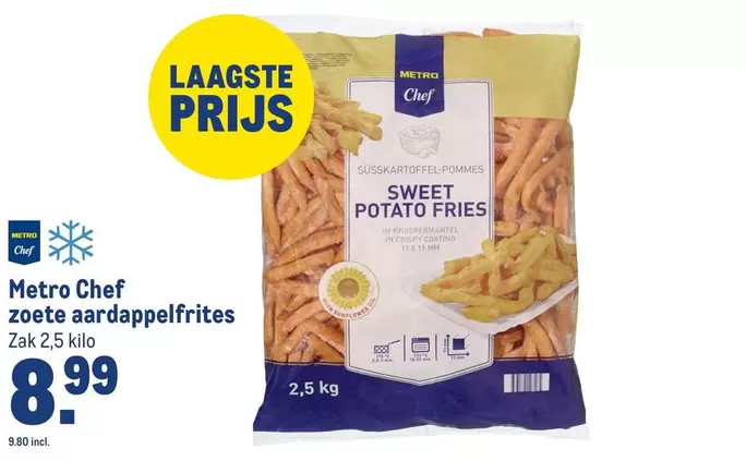 Chef - Zoete Aardappelfrites