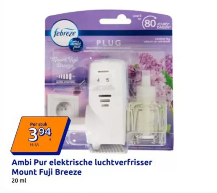 elektrische luchtverfrisser Mount Fuji Breeze