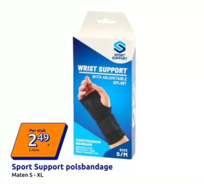 Wrist Support polsbandage