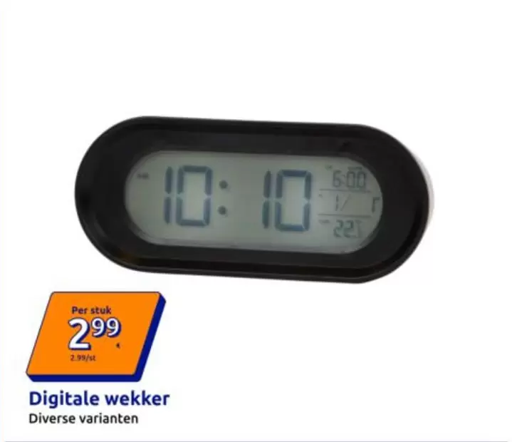 Digitale wekker